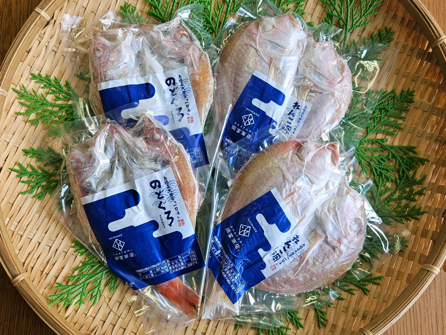 のどぐろとれんこ鯛の干物セット(のどぐろ1尾126〜150g・れんこ鯛1尾161〜180g)