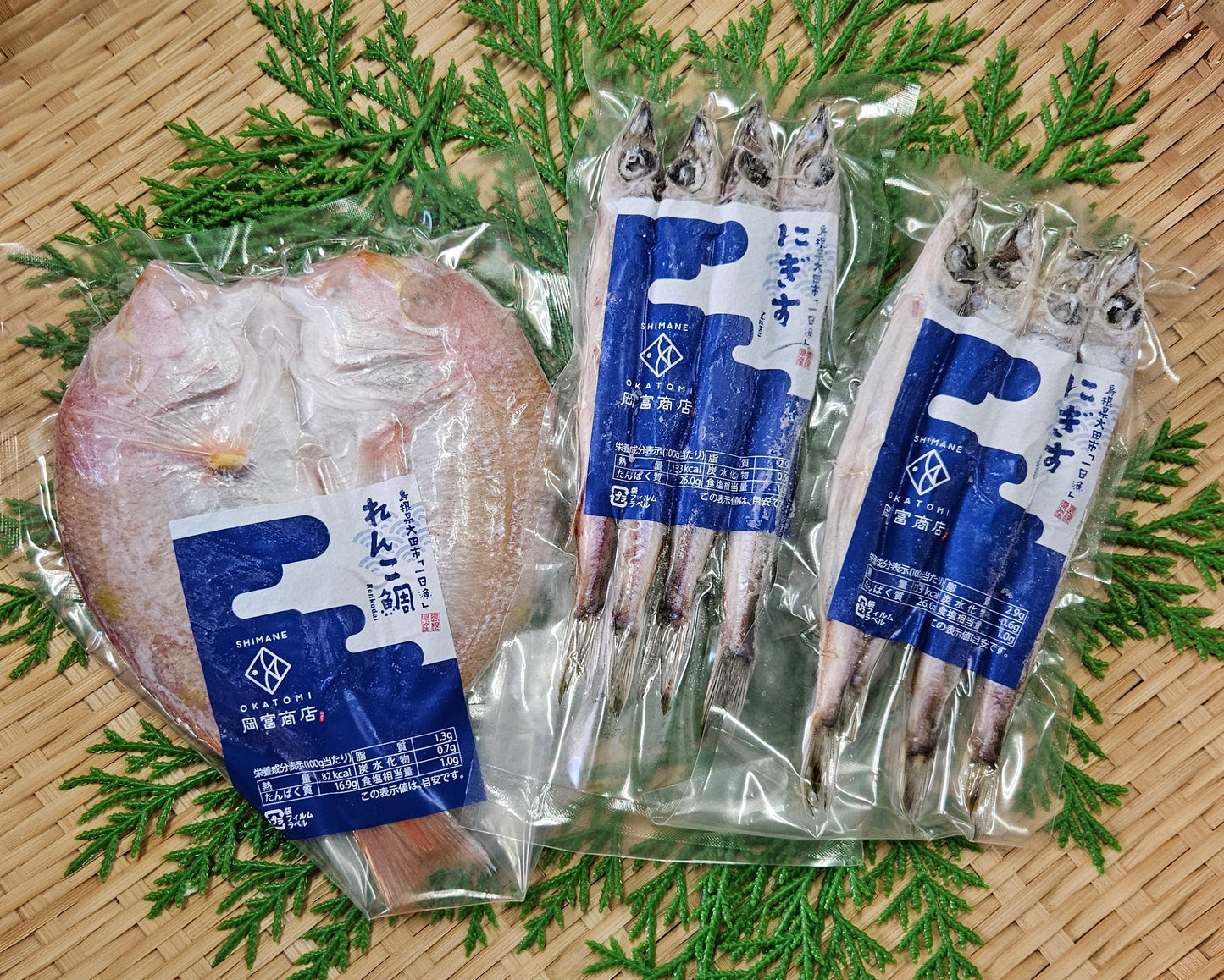 れんこ鯛とニギスの干物(れんこ鯛:161〜180g・ニギス)