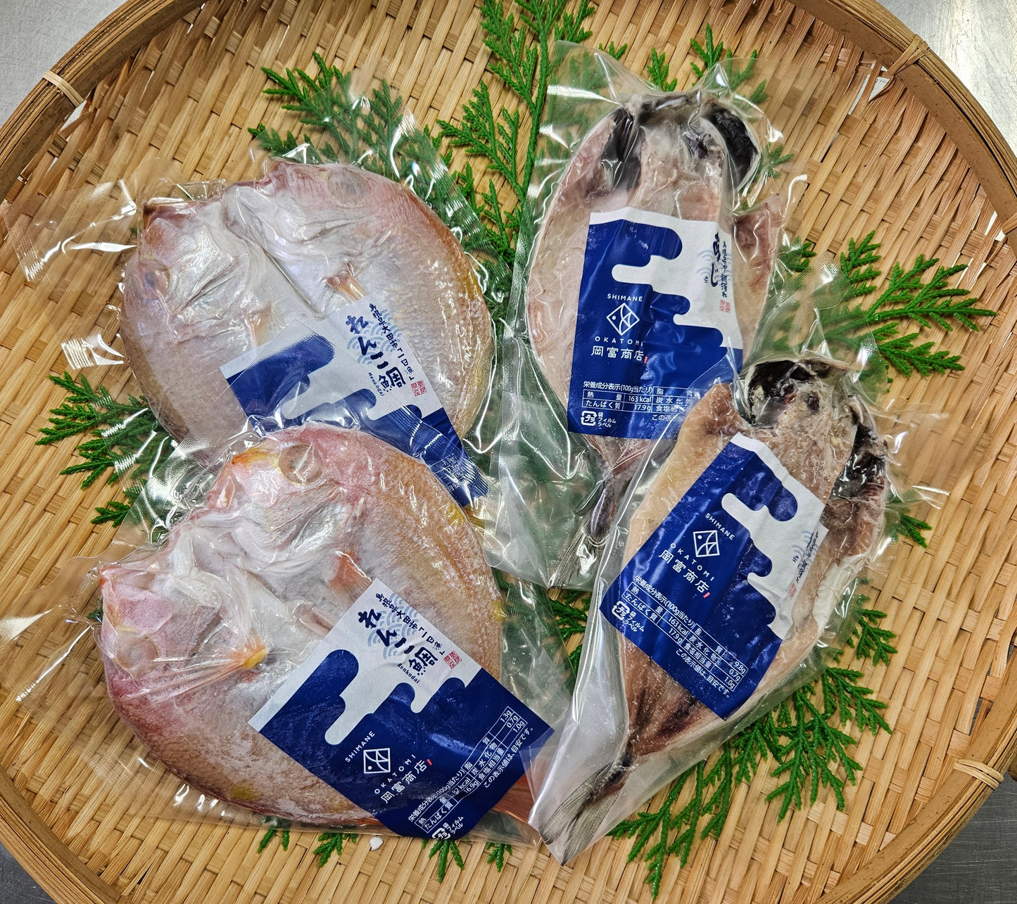 れんこ鯛とあじの干物(れんこ鯛:161〜180g・あじ:120〜140g)