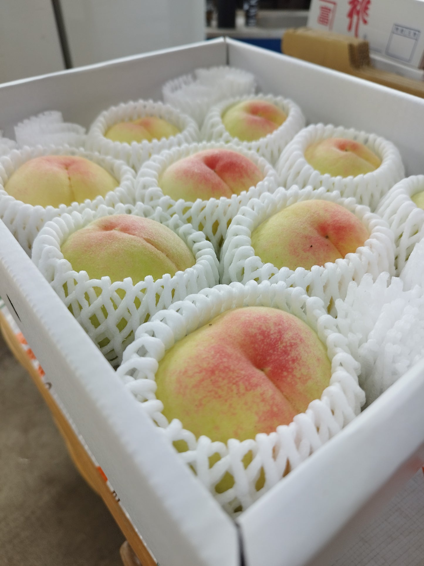 白桃甘酒と桃(白鳳)のセット※7月上旬~中旬配送開始予定