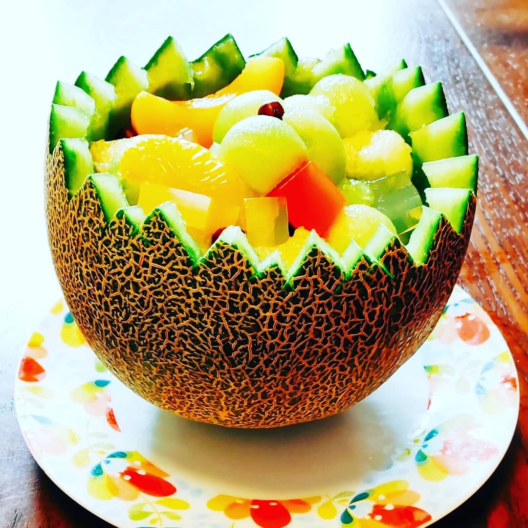【予約】中玉タカミメロン(青玉)※6月中旬〜配送開始