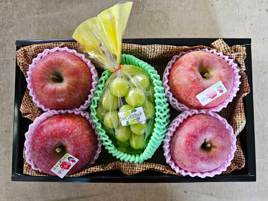 せいちゃんのサンふじ&シャインマスカットセット