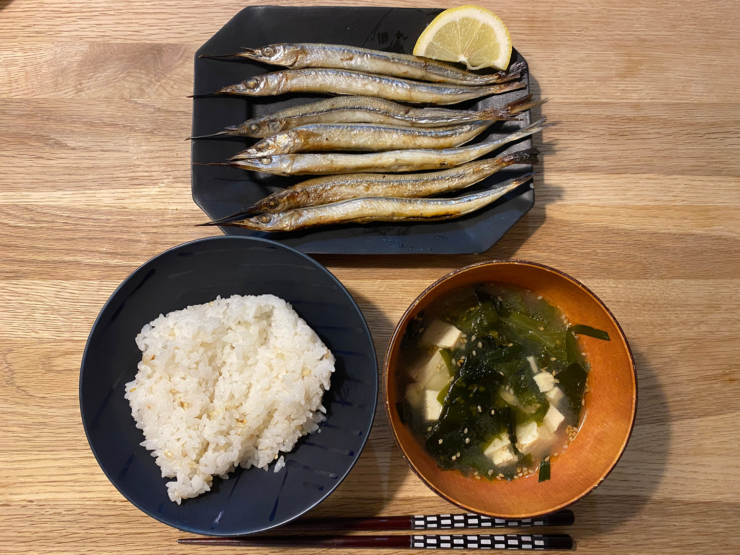 サヨリの丸干し(中島産)