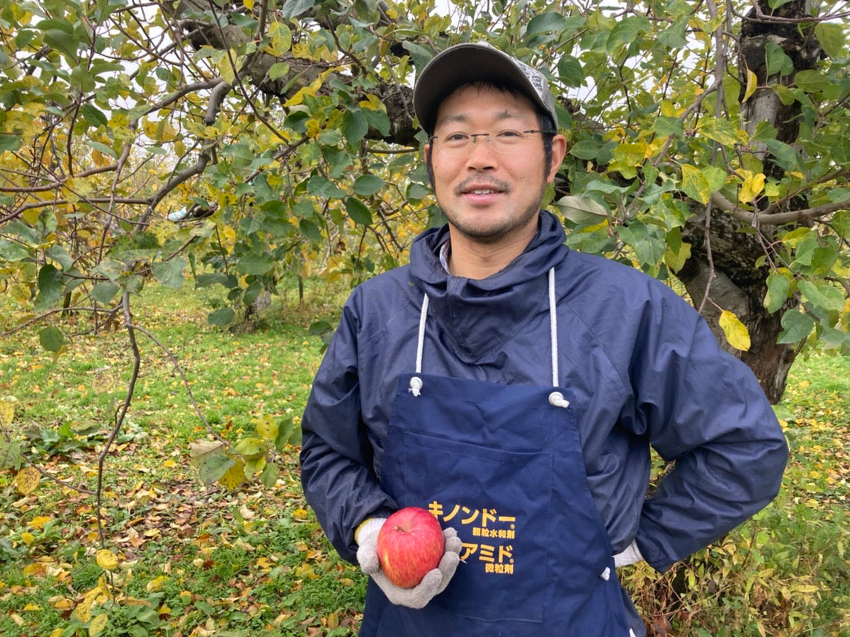 青森県の塩崎さんが作るフジりんご【ご家庭向け】