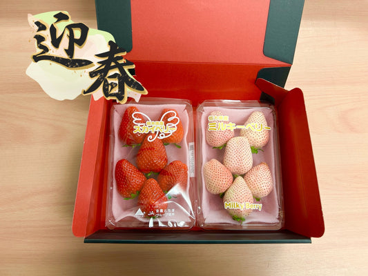 【贈答用】田村さんのいちご紅白セット（12/26〜1/4発送）